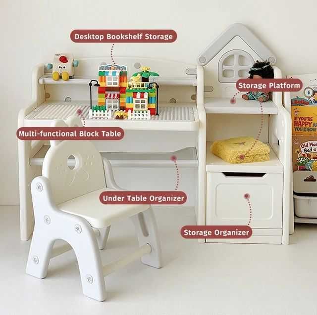 Стол и стулья набор для детей