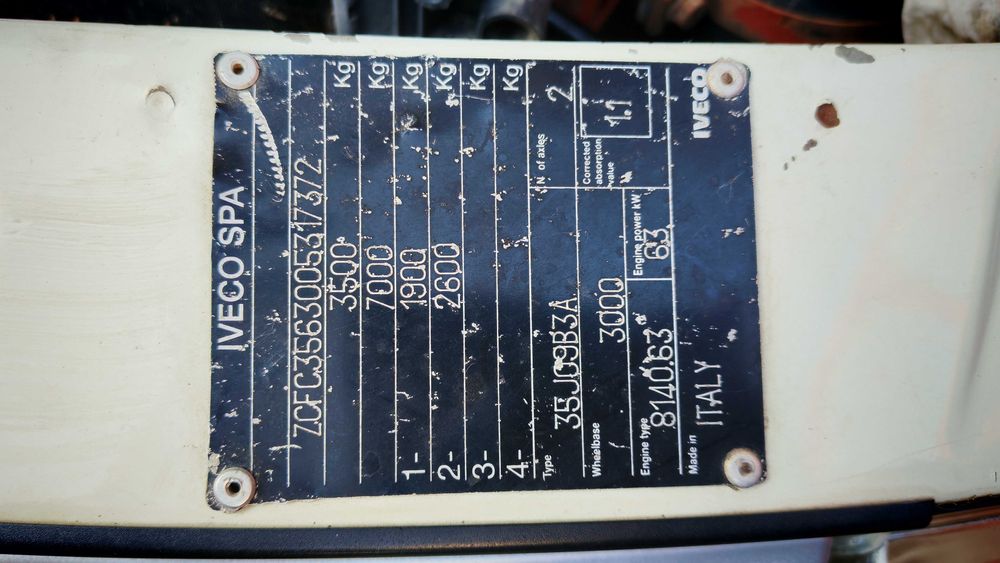Basculabil Iveco 3.5 de vanzare