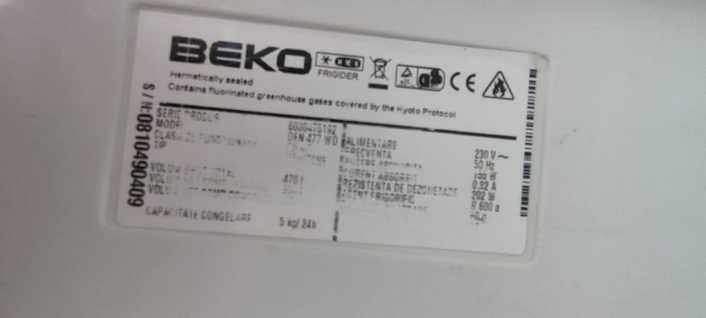 Frigider Beko DEN 477WD