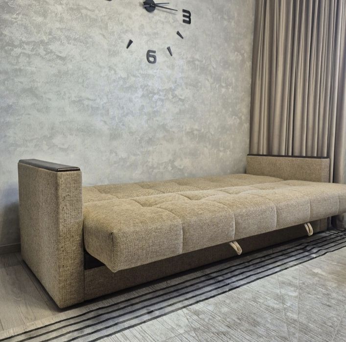 Продам диван книжку, кресло, пуфик