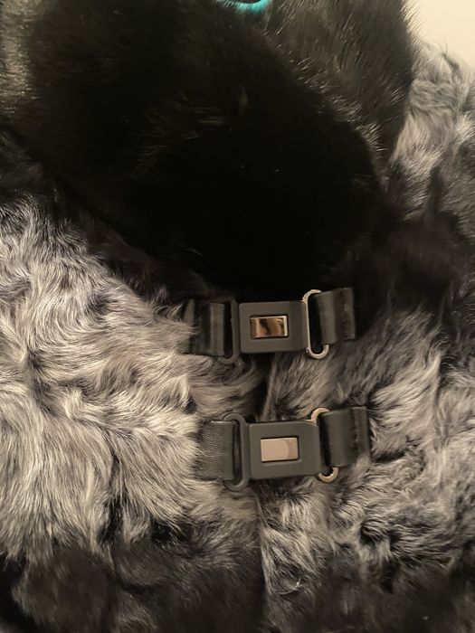 Шуба из козьей шерсти