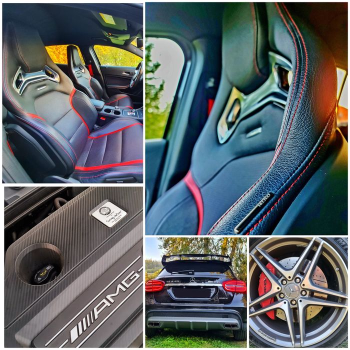 Mercedes GLA 45 AMG 114.000km,Benzina2.0/365cp*4Matic,FULL,RECARO