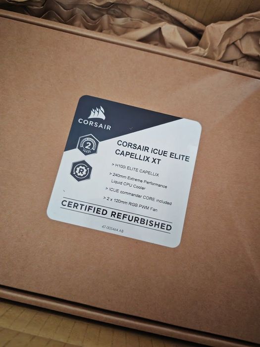 Cooler AIO Cosair iCUE H100i Elite Capellix XT