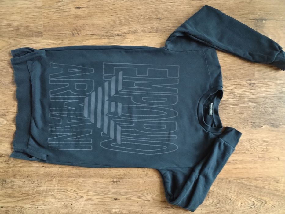 EMPORIO ARMANI Sweatshirt dress - страхотна дамска рокля р-р XS