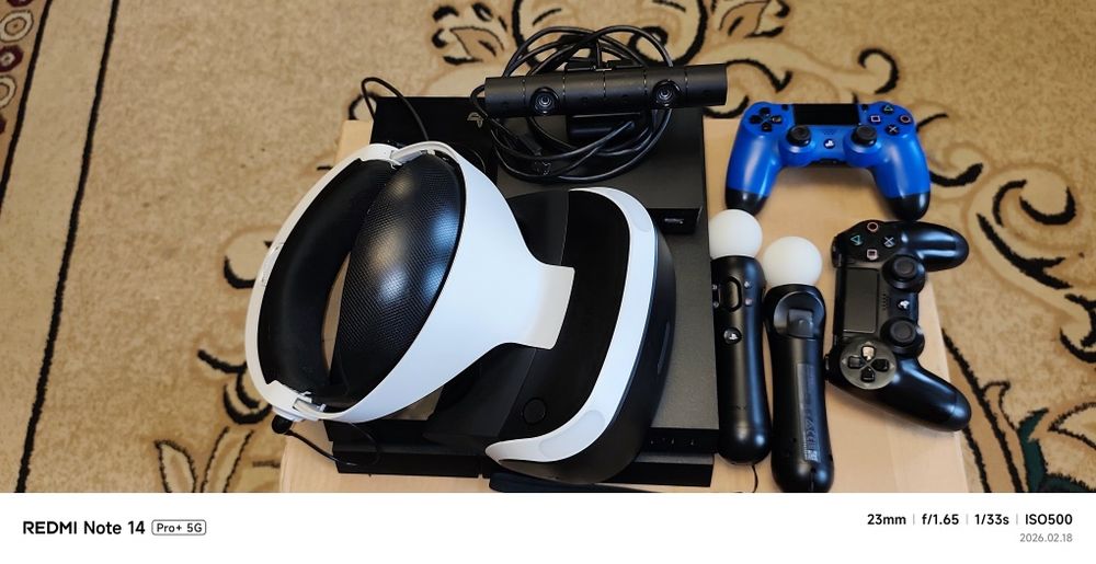 ПС 4 500 гигов с VR очками