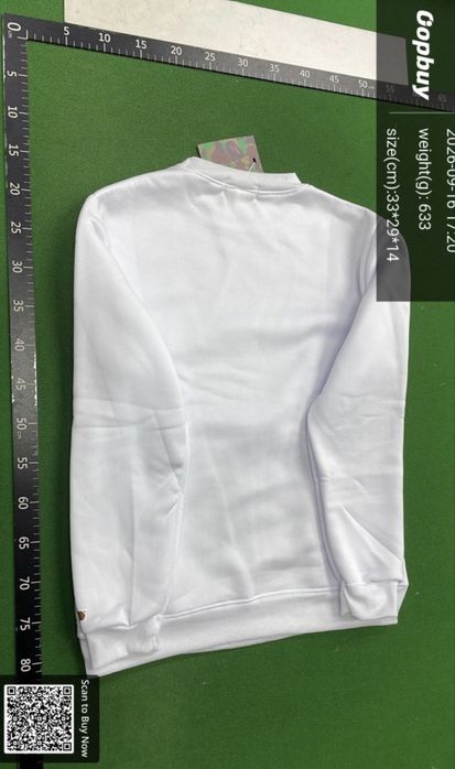Pulover bape alb