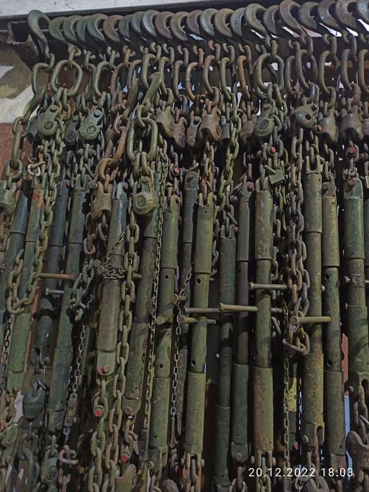 Цепи стяжные для тралов площадок