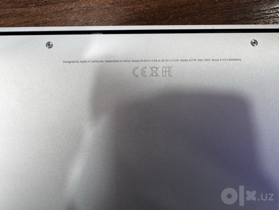 MacBook Air intel Core i3