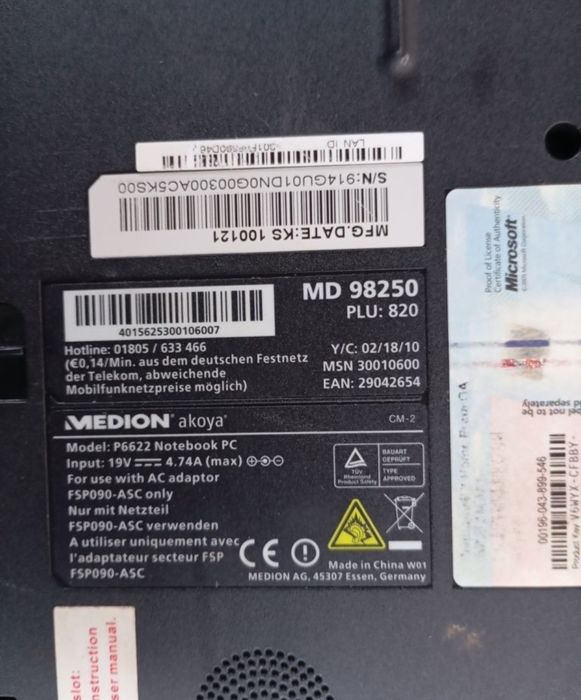 Laptop Medion  Akoya i3