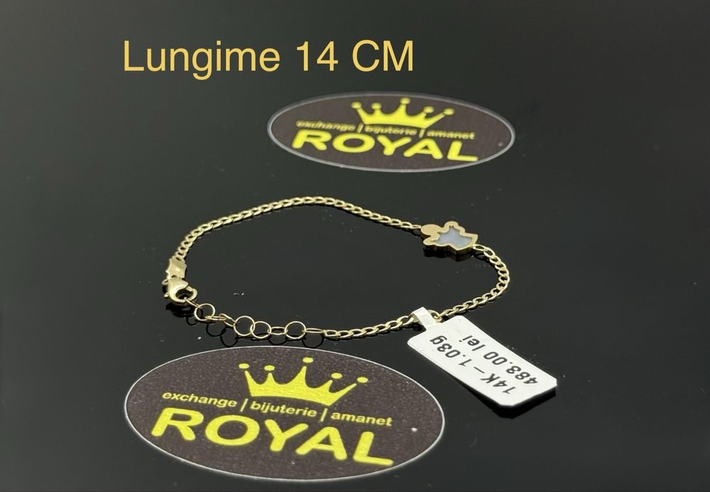 Bijuteria ROYAL : Bratara AUR 14K / 1.03 GR