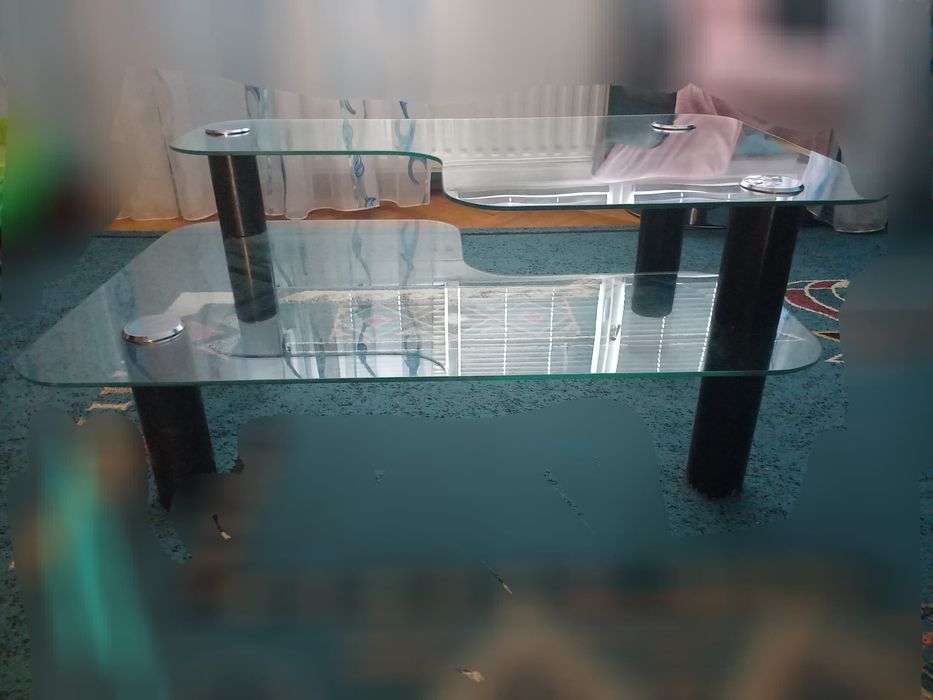 Vand masuta cafea din sticla