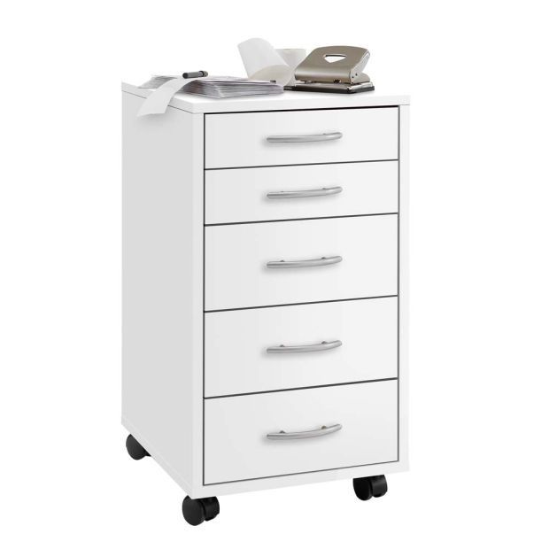 Шкаф на колелца с 5 чекмеджета