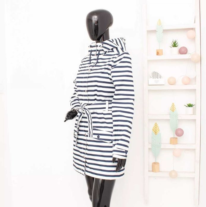 Helly Hansen Lyness дамско яке дъждобран синьо райе водоустройчиво S