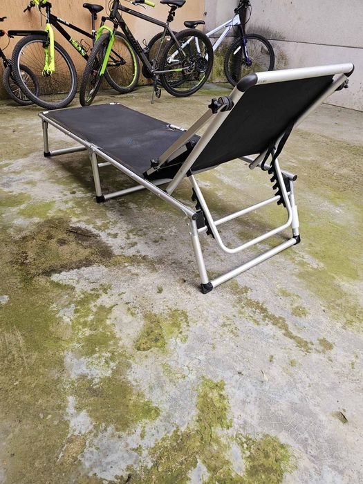 Голям Шезлонг със сенник