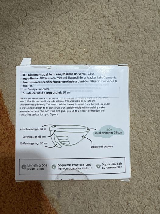 Disc menstrual Femieko