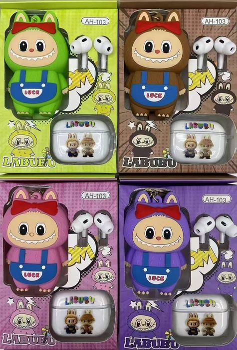 Labubu quloqchinlari sotuvda optom va dona