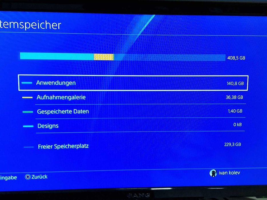 PS4 Slim 500gb без джойстик