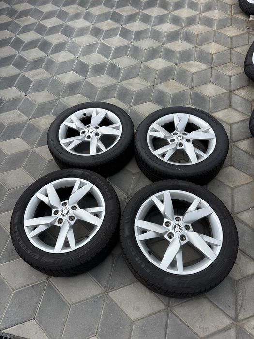 Jante Orig”Skoda R17(5x112)”Octavia 4/3/2/Superb/Yeti/Karoq/Kodiaq/Vw/Seat~