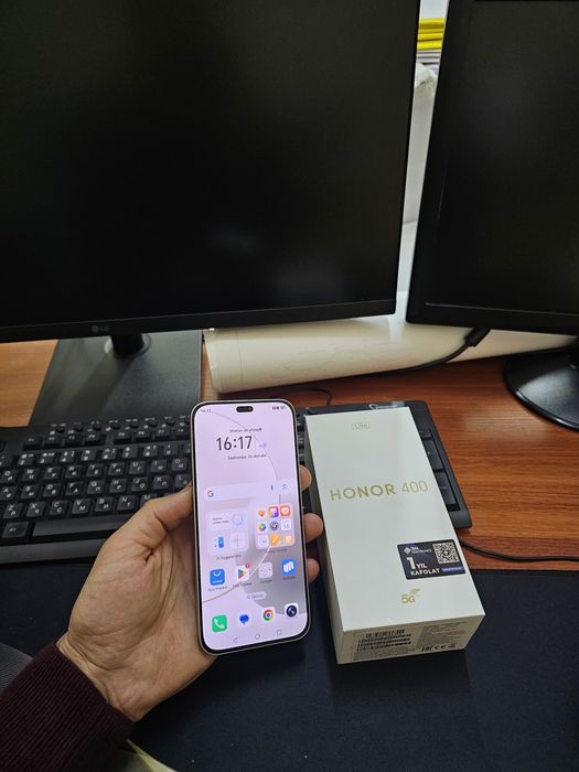 Honor 400lite 5G 8+8/256gb(2025)ideal ochilmagan usta kurmagan
