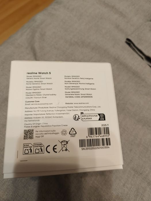 Смарт часовник realmi Watch 5