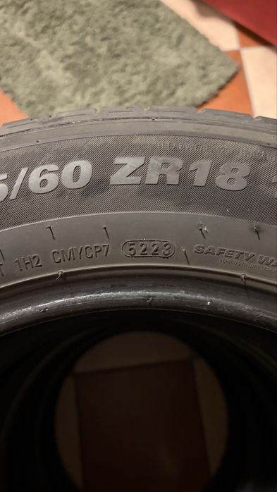 Set 4 anvelope de vară Kumho ECSTA 235/60 R18 107W - DOT 5223