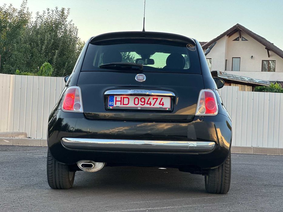 Fiat 500*km:152.125*clima*2 randuri de roti*1.3 benzina*69 cp!
