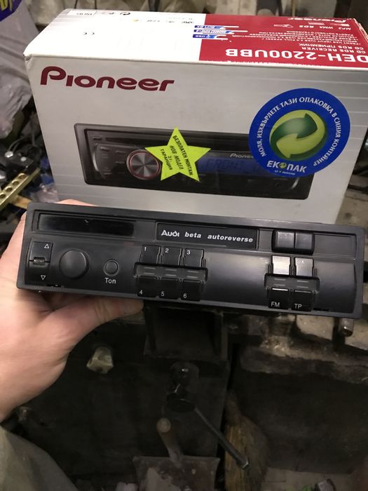 Касетофон радио audi beta