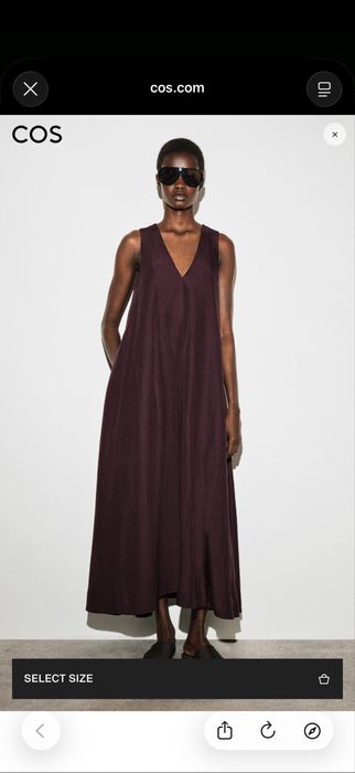 Платье COS летнее а-силуэт