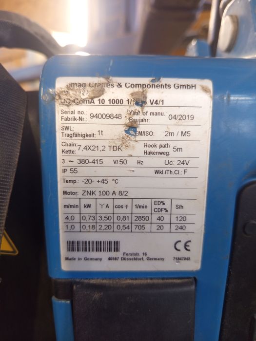 Electropalan  Demag 1t