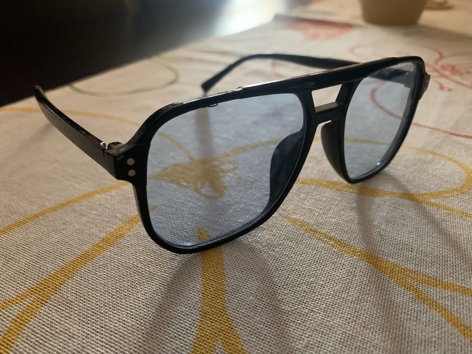 Ochelari de soare lentilă albastră