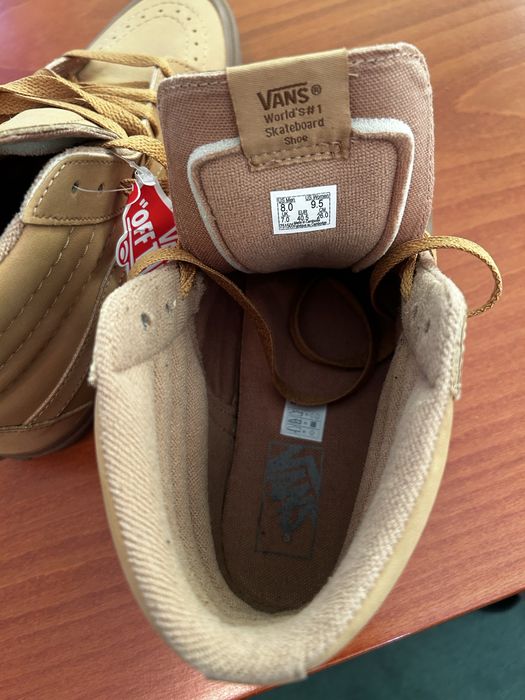 Vans High Leather Кожени кецове/обувки Vans 40.5