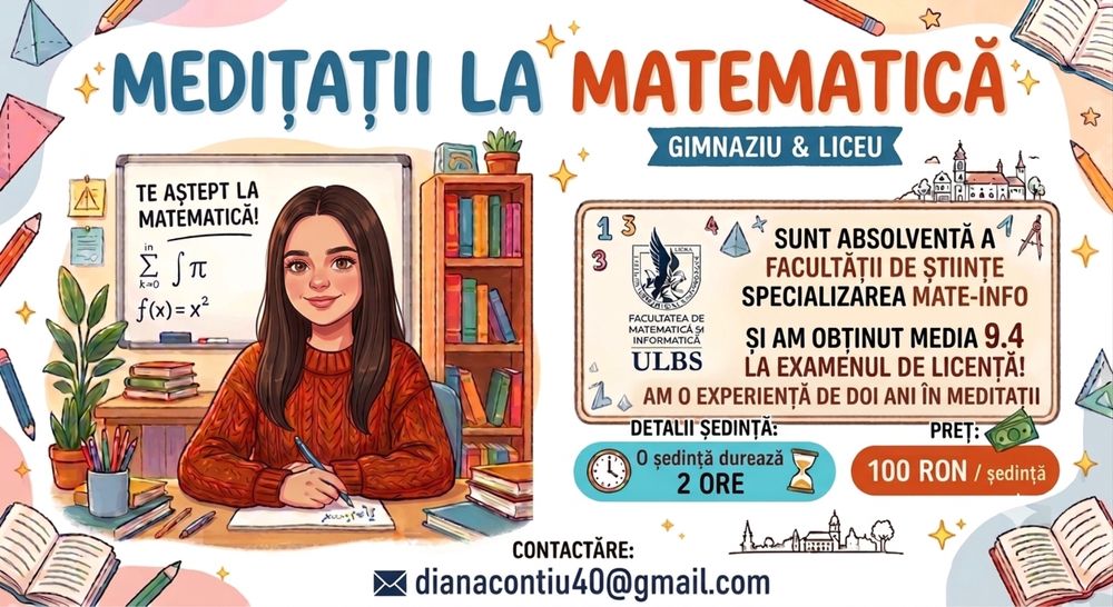 Meditații matematică