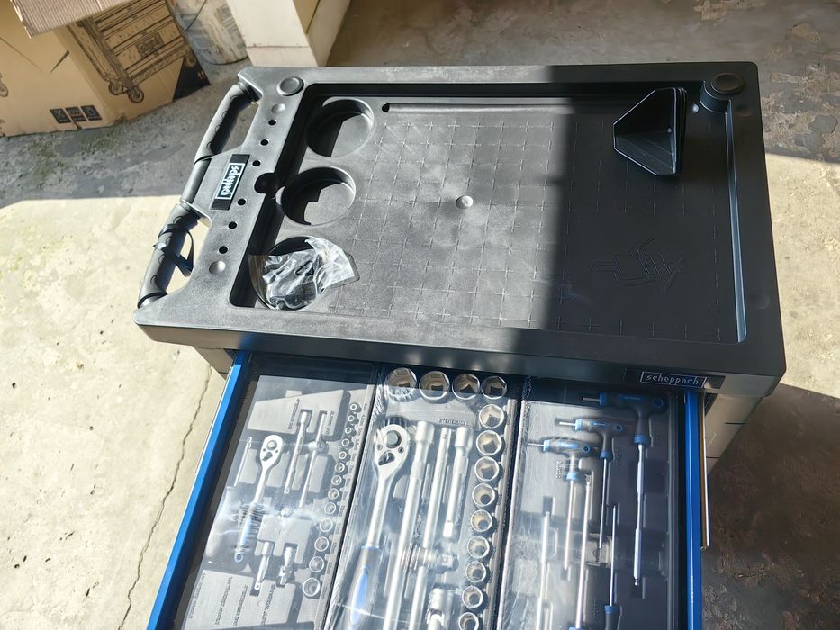 Количка с инструменти 263 части Scheppach TW1000