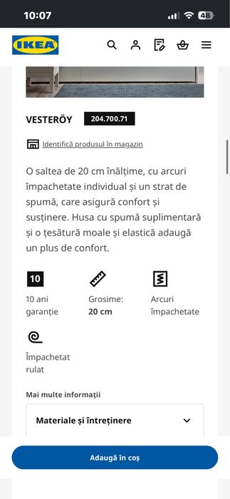 Pat supraetajat Ikea pentru copii