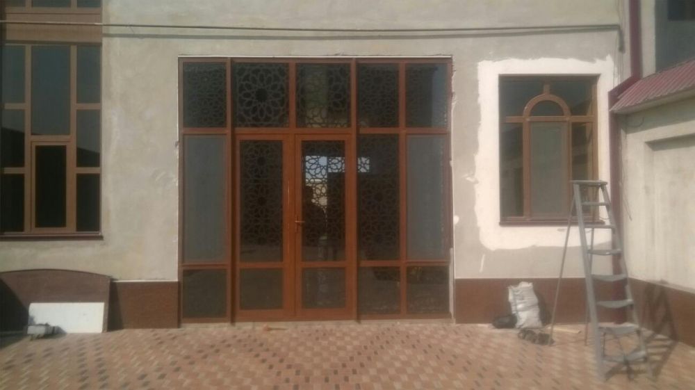 Акфа двери, окно, стеклянные витражи, будки, перила, рольставни ворота