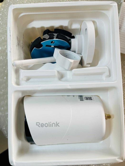Cameră exterior WiFi Reolink 2K Argus Eco 3MP, cu panou solar