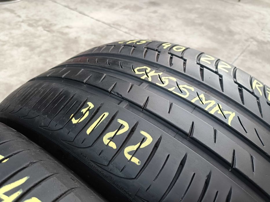 Doua anvelope vara 275 40 22 Continental PremiumContact 6 run flat