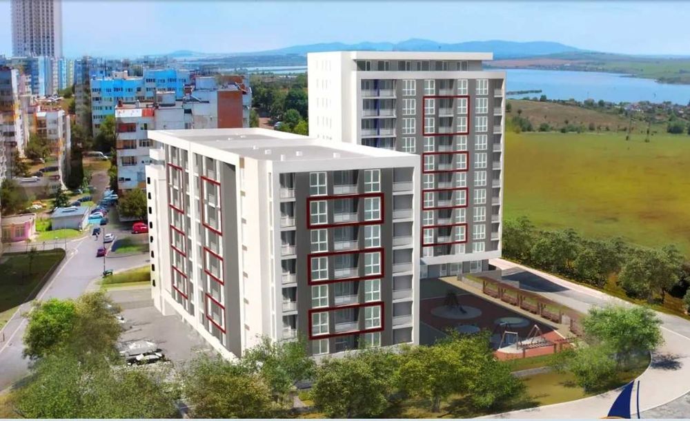 Продава се Двустаен апартамент в Бургас, Меден рудник - зона В - 59 кв.м за 1068 €/кв.м - Снимка #1