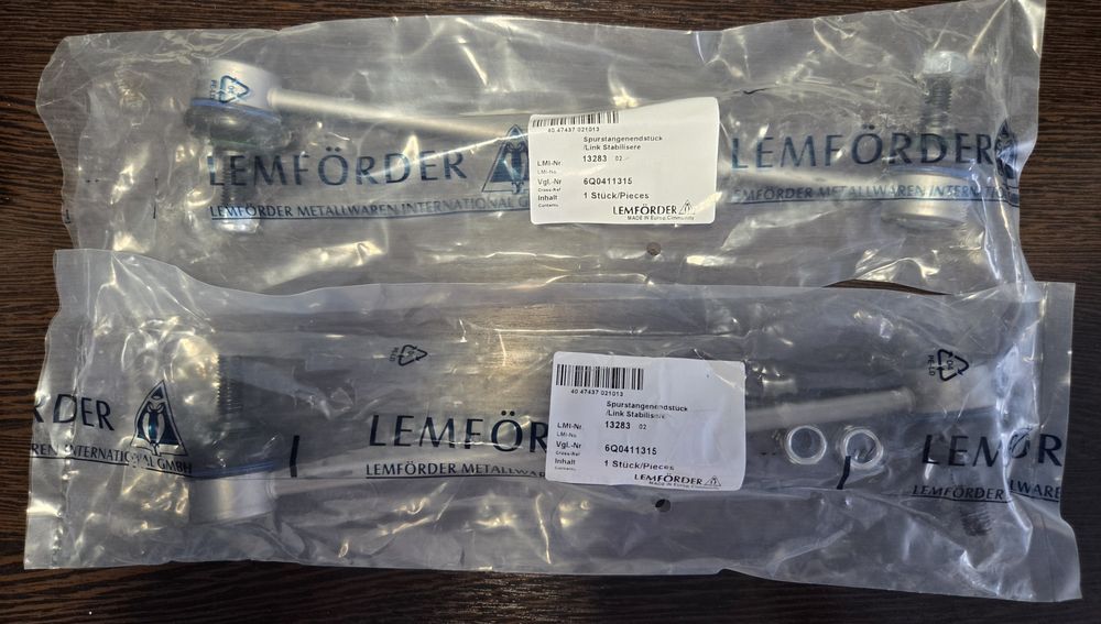 Стойки стабилизатора