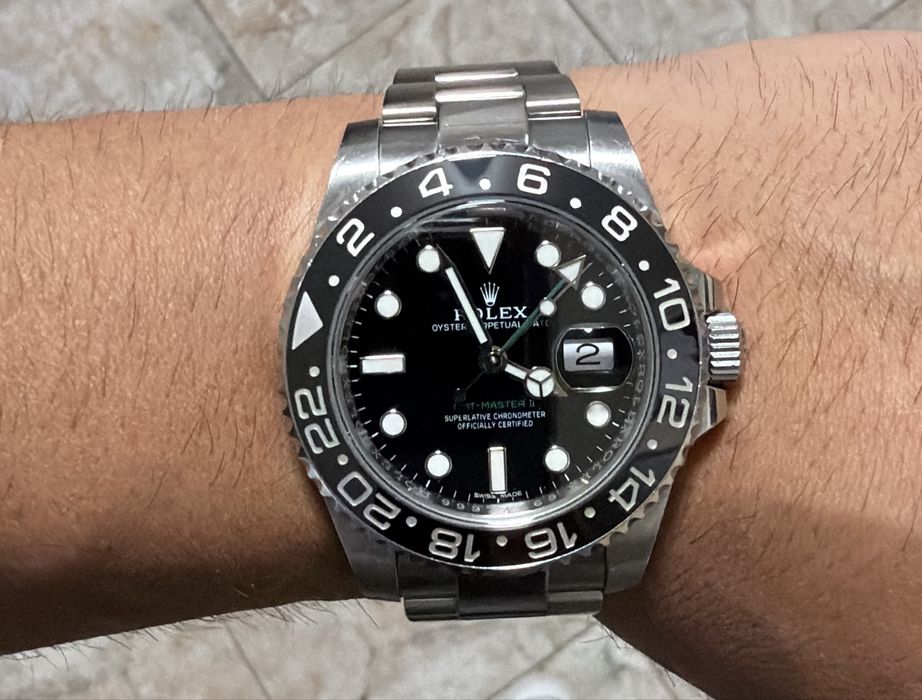 Rolex GMT Master 2 full acte, cutie, nepolisat