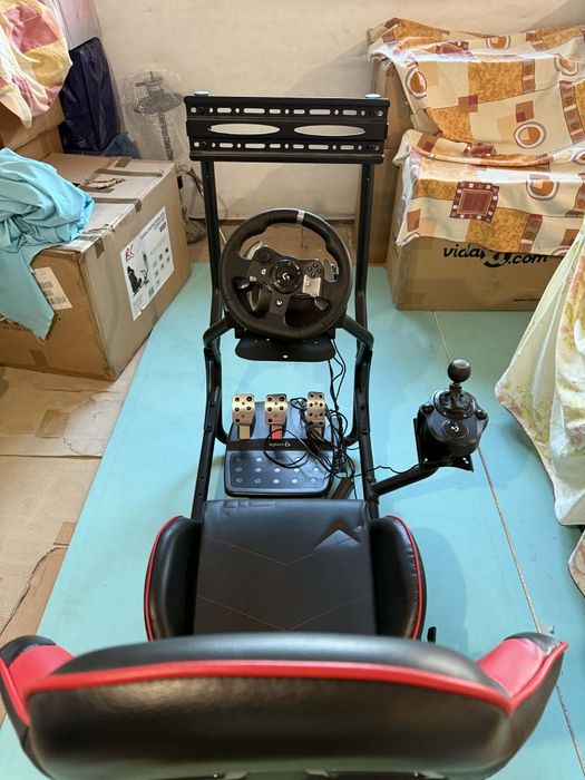 Vând kit gaming volan + Xbox și scaun