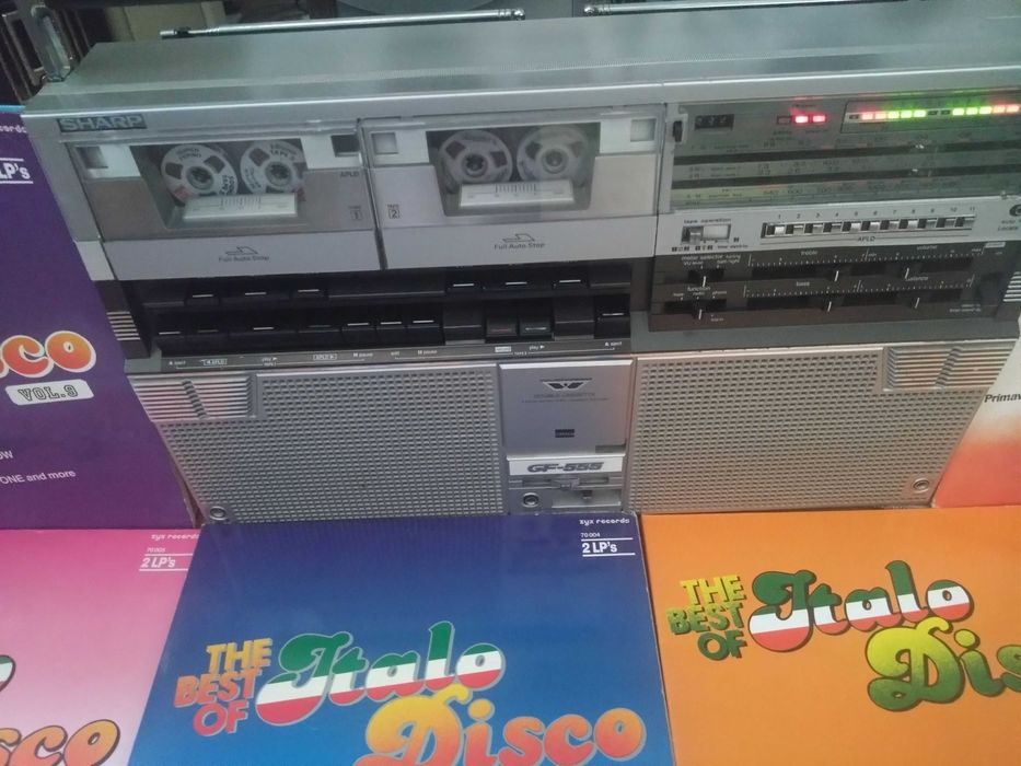 SHARP GF-555X Radio-Casetofon Stereo Radio-Tape Recorder