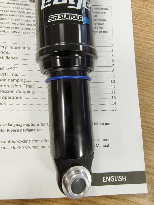 НОВ амортесьор/шок SR Suntour EDGE LO-R  190x45mm