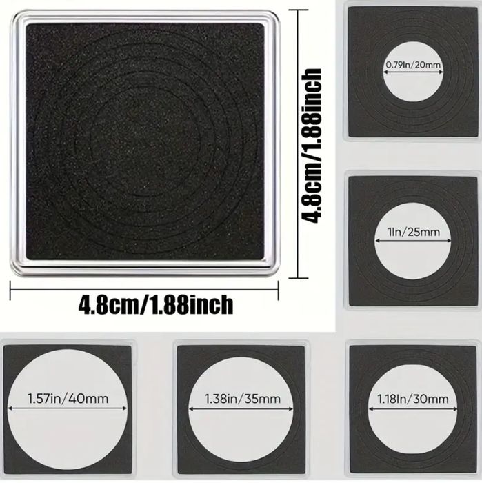 Квадратни капсули за монети