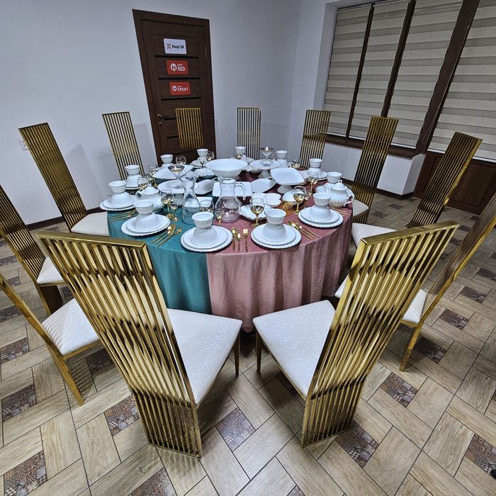 Прокат Аренда Стол Посуда Самал 3