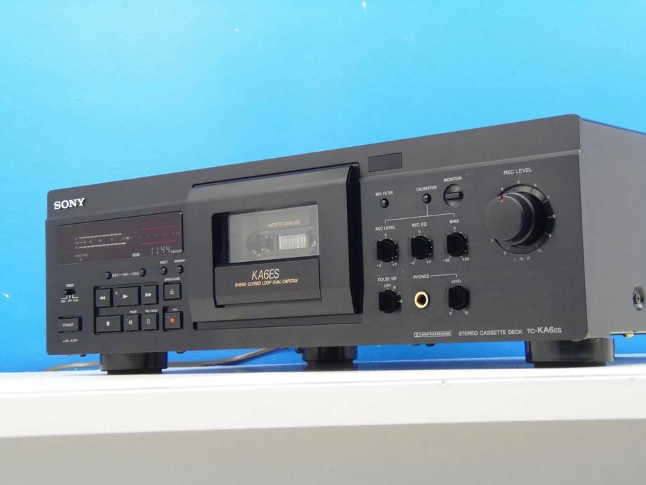 Sony TC-KA6ES Black High-End Stereo Cassette Deck