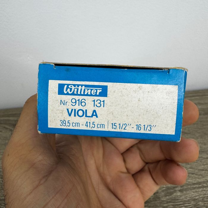Струнник за виола Wittner 916131 – Made in West Germany, 4 финни настройки