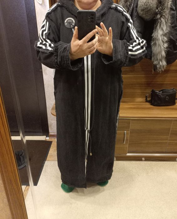 Продам джинсовое пальто(кардиган)