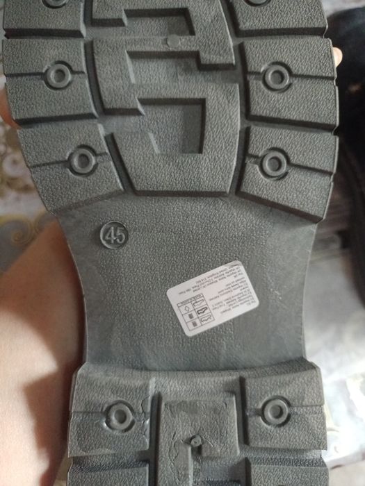 Ботинки из джинсы