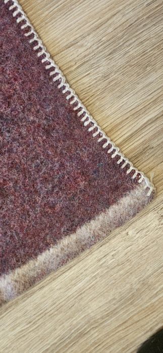 Ново двулицево вълнено одеало 190/160